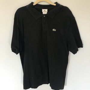 GUC Lacoste Black Sz 8 Polo